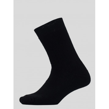 Набор из 10 пар классических черных махровых носков -1