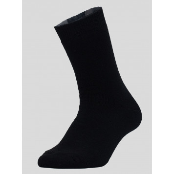 Набор из 10 пар классических черных махровых носков -2