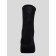 Набор из 10 пар классических черных махровых носков с широкой резинкой