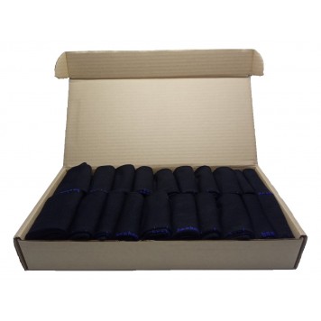 Набор мужских черных носков в коробке - Премиум, 20 пар
